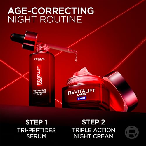 L’Oréal Paris Revitalift Laser Renew Night Cream 1.7 oz – Anti-Aging Moisturizer