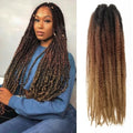 24 Inch Marley Twist Hair Afro Twist Hair Extensions - 8 Pack, Variation 1B/30/27