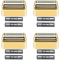 FXFS2G/FXFS2 Replacement Foil & Cutters 4-Piece Pack for BaBylissPRO Shaver Golden-4PCS