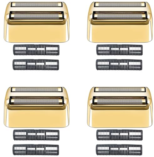 FXFS2G/FXFS2 Replacement Foil & Cutters 4-Piece Pack for BaBylissPRO Shaver Golden-4PCS