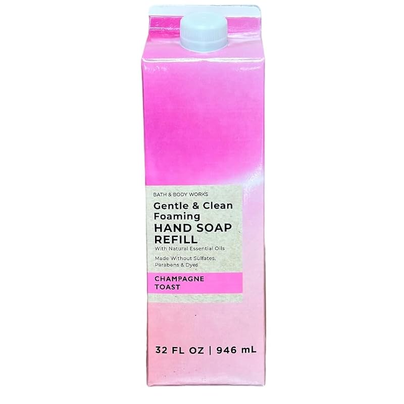 Foaming Hand Soap Refill Champagne Toast 32 oz - Gentle & Nourishing
