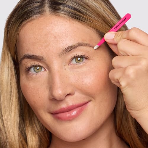 Mini Brow Rescue Kit with Tweezers, Brush & Razor for Eyebrow Grooming