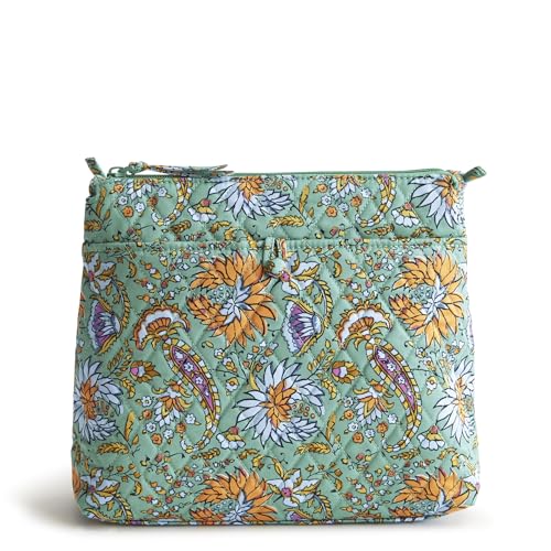 Women's Cotton Hipster Crossbody Bag - Gemstone Paisley Variation