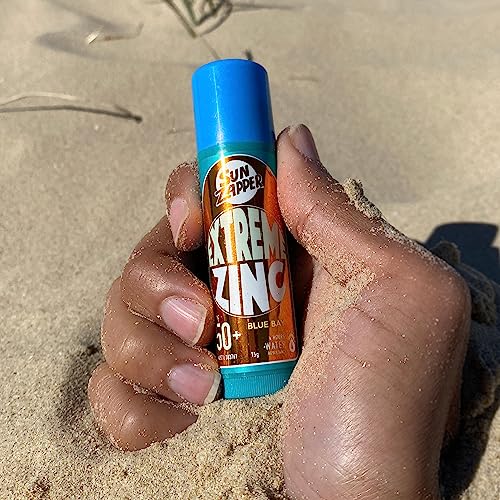 Sun Zapper SPF 50+ Zinc Stick 3-Pack Water-Resistant Sunscreen for Water Sports