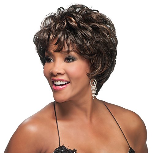 Vivica A. Fox JOLEEN-V Synthetic Wig with P4/27/30 Color & Adjustable Cap - Full Layered Bob Style