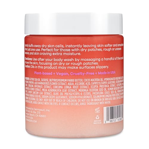 Gentle Exfoliating Sugar Body Scrub with Hyaluronic Acid & Shea Butter - 227g