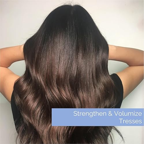 Biotin & Collagen Hair Care Set with Hair Oil, Shampoo & Conditioner - 9.9 Fl Oz Pack of 3