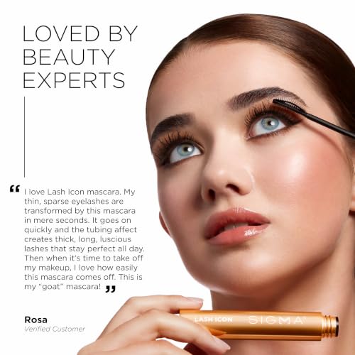 Sigma Beauty Lengthening & Volumizing Tubing Mascara - Black, Vegan