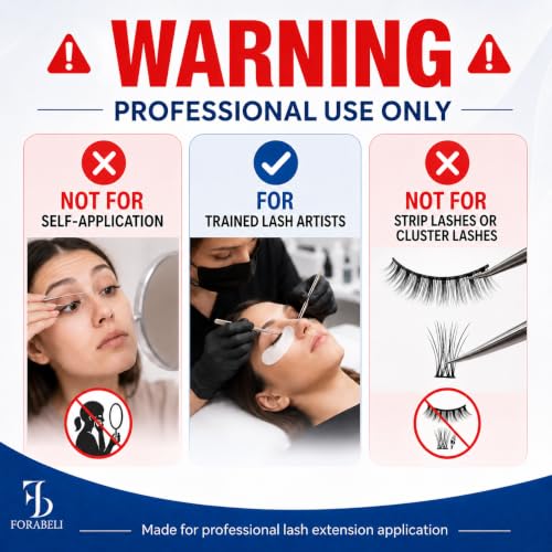 Professional Eyelash Extension Glue - Fast Drying Black Adhesive 5ml
