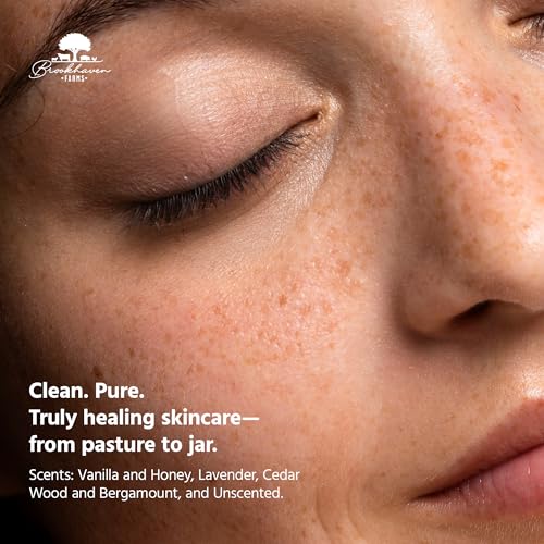 Beef Tallow Face Moisturizer with Cedarwood & Bergamot - Small Batch, Grass-Fed