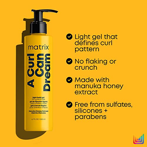 Matrix A Curl Can Dream Light Hold Gel for Curly & Wavy Hair 7.6oz