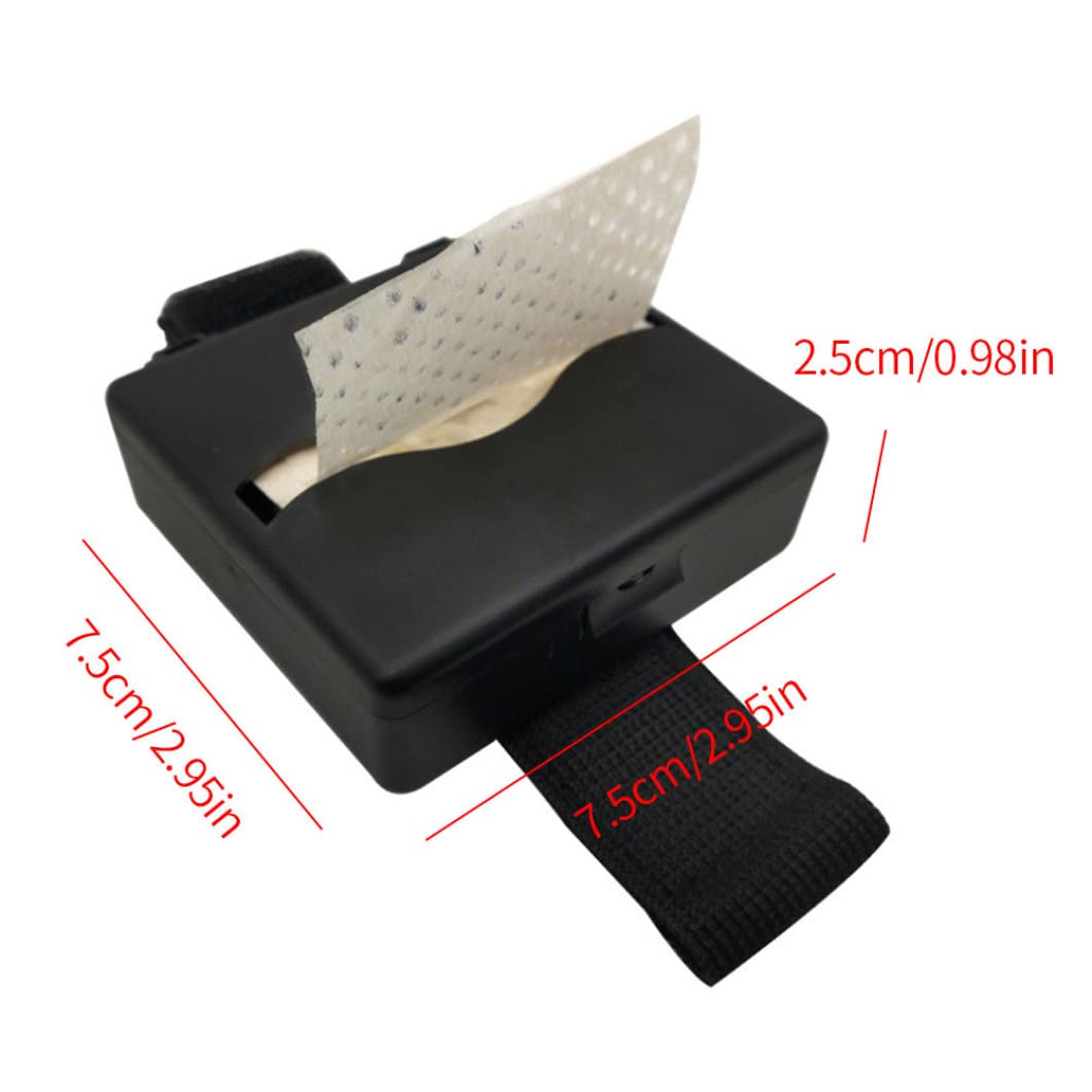Capes, Wristband Perm Paper Box Adjustable Salon Hair Perming Paper Drawer with 180 Pieces Paper