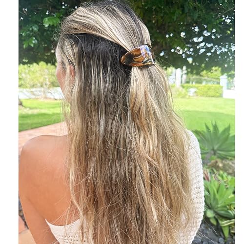 Camila Paris CP3322 Gold Hair Barrette for Thick Hair – No Slip Clasp