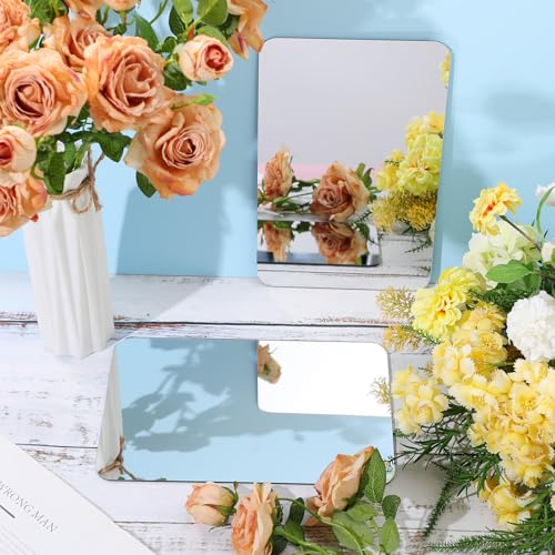 Blulu Magnetic Locker Mirror 8 x 12 Inches - Pack of 2