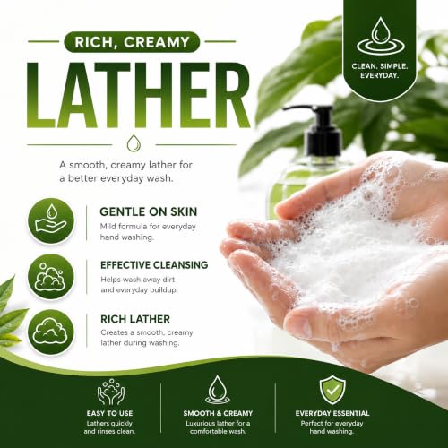 GreenFist Unscented Foaming Hand Soap Refill 128oz - Made in USA