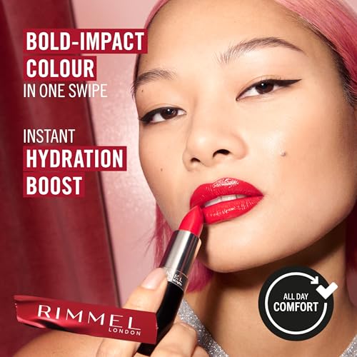 Rimmel Lipstick 086 Sugar Plum Long-Lasting Lip Color - 8 Hours