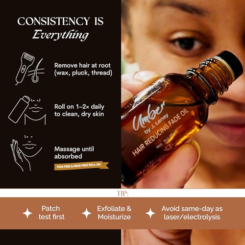 Umber Hair Reducing Fade Oil Roll-On - Regular Strength, 15ml