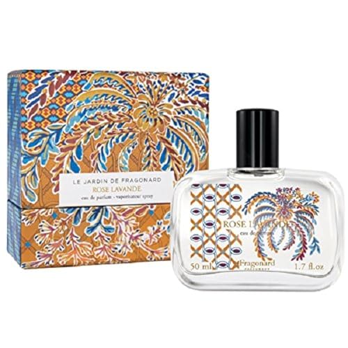 Rose Lavender Eau de Parfum 50ml Spray - Floral Woody Fragrance