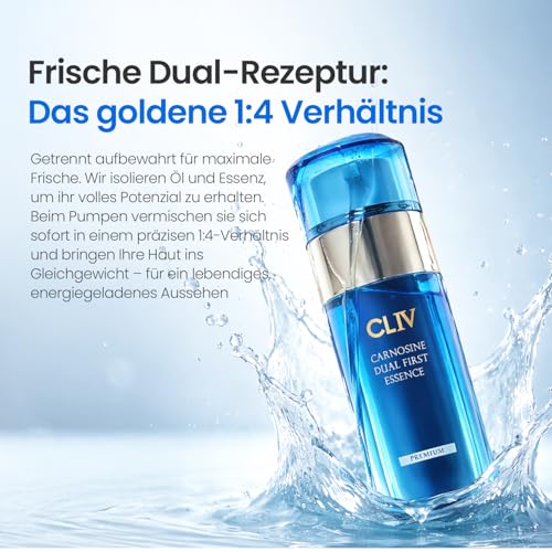 Carnosine Dual First Essence with Retinol & Peptides – Hydrating Korean Skin Care 100ml