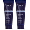Trace Minerals Magnesium Moisturizing Lotion - Clean Magnesium Cream for Smooth, Soft Skin - Supports Muscles - Hydrates & Easily Absorbs - Aids Against Blemishes - Unscented - 8 fl oz (Pack of 2)