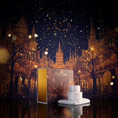 EVE LOM Forever Icon Holiday Set ? Cleanser Duo & Muslin Cloth in Limited-Edition Case