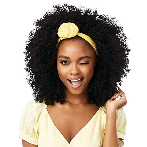 Outre Premium Synthetic Converti-Cap Wig BAHAMA MAMA 1B Off Black Heat Safe