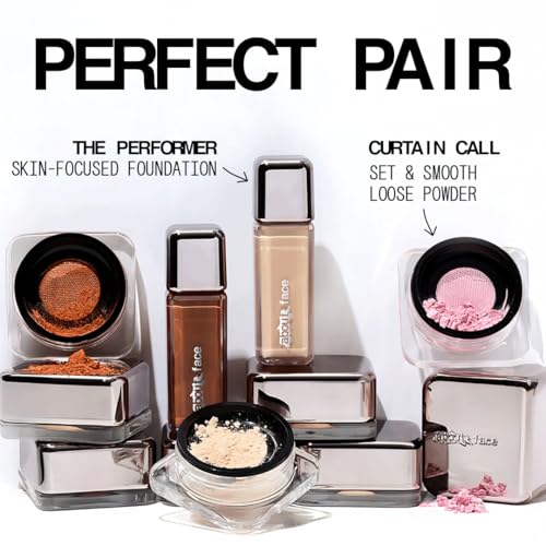 about-face Curtain Call Loose Setting Powder BOW - Translucent, 0.35oz