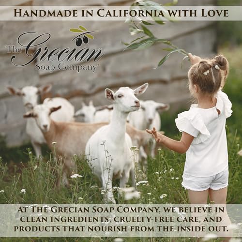 Lavender Goat Milk Body Lotion & Face Wash Set – Moisturizing Skin Care, 8oz Each
