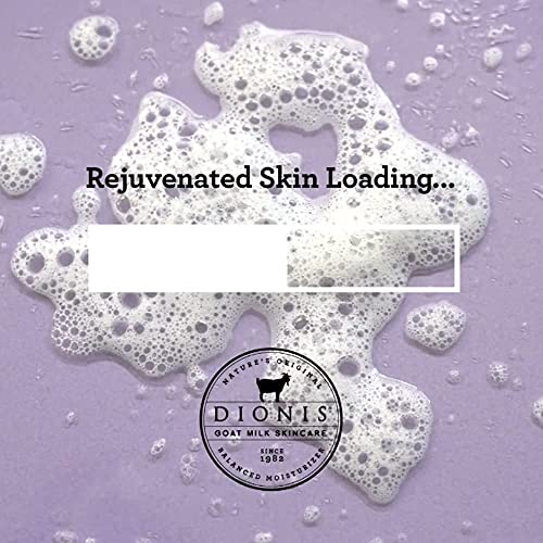 Dionis Goat Milk Skincare Lavender Blossom Scented Lotion (8.5oz) and Hand & Body Bar Soap (6oz) Bundle - Made in USA - Cruelty Free and Paraben Free Formula