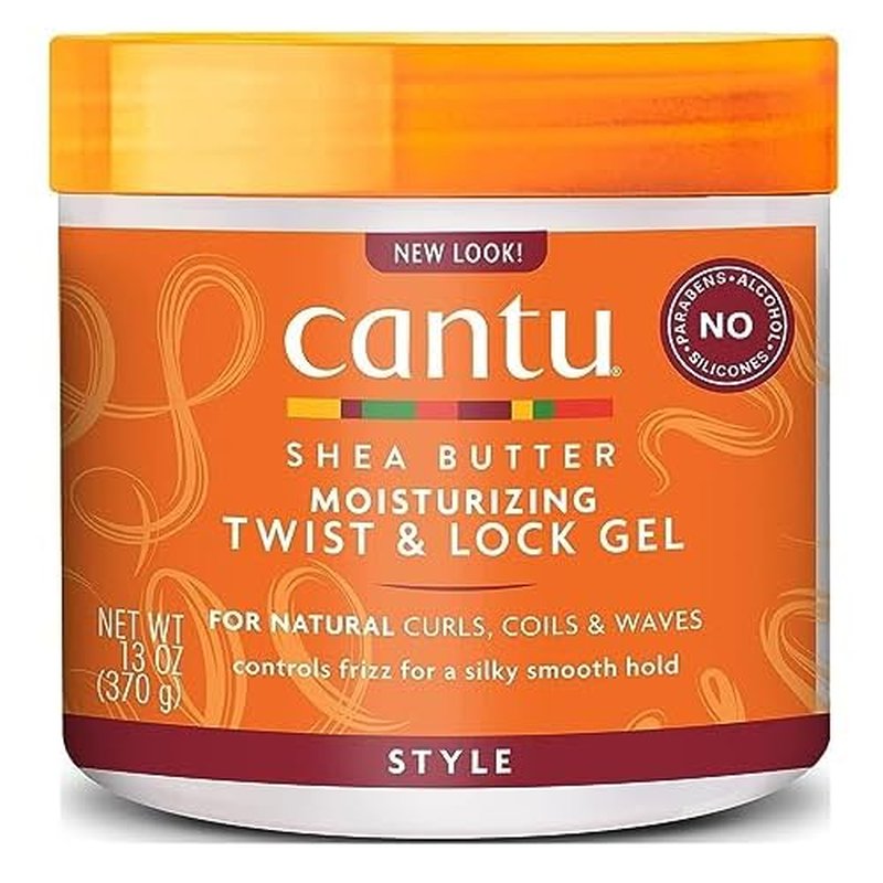 Cantu Natural Hair Twist & Lock Gel 13 Ounce (Pack of 3)