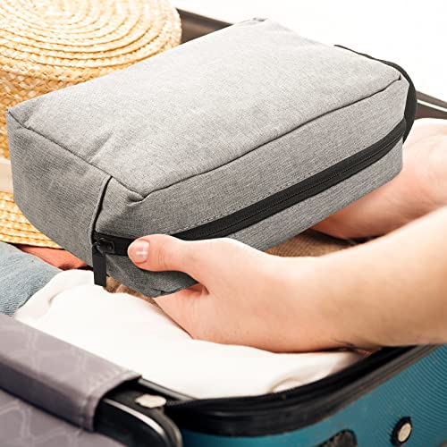 8-Piece Water-Resistant Men's Travel Toiletry Bags Set with Handles