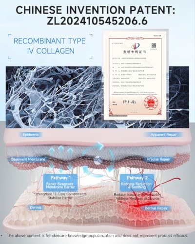 Recombinant Collagen Essence 2.0 by KOMFYMED - Skin Hydration & Firmness Serum, 30 Vials