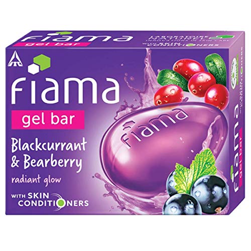 Fiama Gel Bar Blackcurrant and Bearberry, 125g (Count of 6)