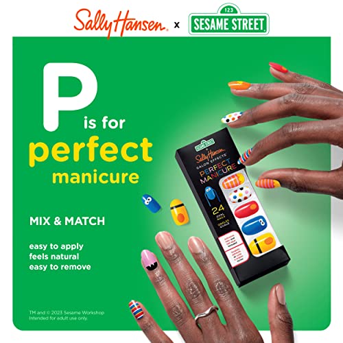 Salon Effects Perfect Manicure - Sesame Street Collection - 123 Sesame Street