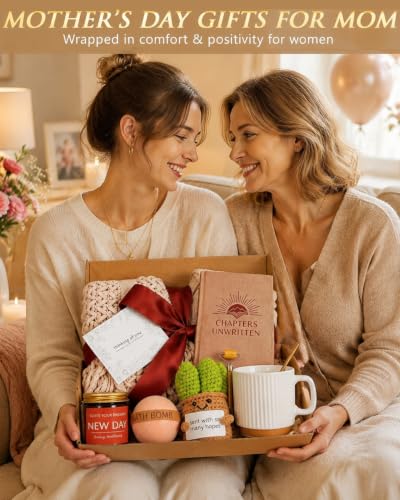 Get Well Soon Gift Basket for Women - Spa Self Care Recovery Set