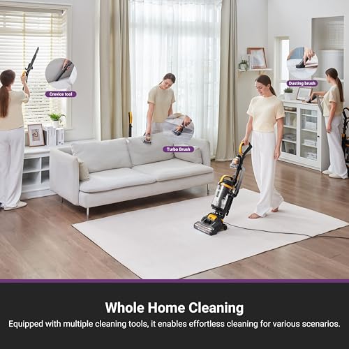 Eureka MaxSwivel Pro Lightweight Vacuum Cleaner - Yellow, Home, Corded