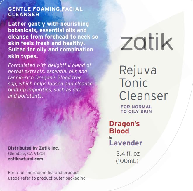Rejuva Tonic Botanical Facial Cleanser with Dragon's Blood & Lavender - 3.4oz - Variation of THIS listing