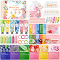 Bulk Spa Gift Set for Women with Face Masks Hand Cream Lip Balm & More - 60 Pieces