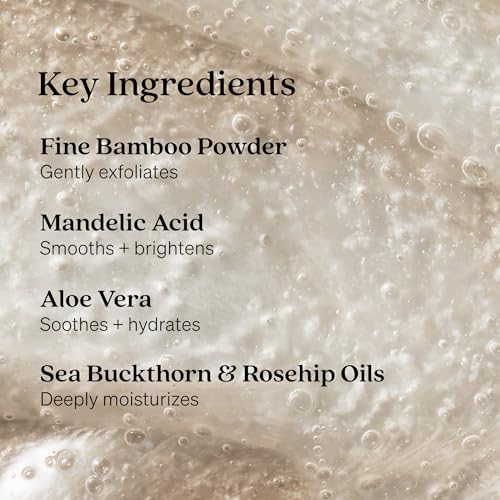 Loved01 Face & Body Exfoliating Cleanser 2-Pack (6 oz each) - Gentle, Nourishing Skincare