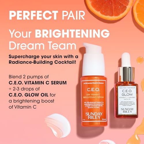Sunday Riley C.E.O. Glow Vitamin C & Turmeric Face Oil 0.5 Fl Oz