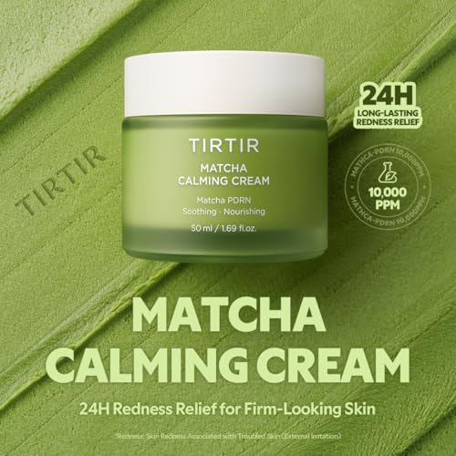 Matcha PDRN Calming Face Cream - Hydrating Moisturizer for Sensitive Skin