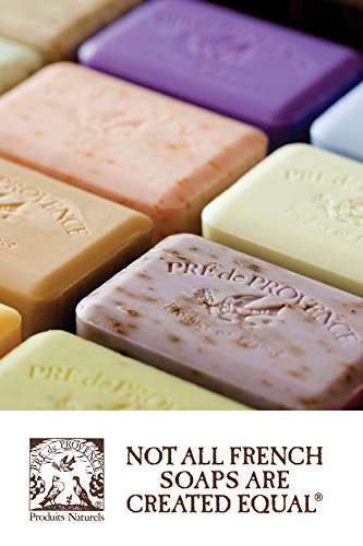 Pre de Provence Artisanal Soap Bar, Enriched with Organic Shea Butter, Natural French Skincare, Quad Milled for Rich Smooth Lather, 8.8 Ounce, Starflower