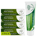 Fluoride Free Herbal Toothpaste 4 Pack - Vegan, Gluten-Free, 5 oz