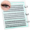 Bottom Lash Clusters 3 Styles Bottom Lashes 240PCS Wispy Eyelash Clusters Lower Cluster Lashes 5-7MM Spiky Bottom Individual Lashes DIY Cluster Eyelash Extensions by Boahankuke