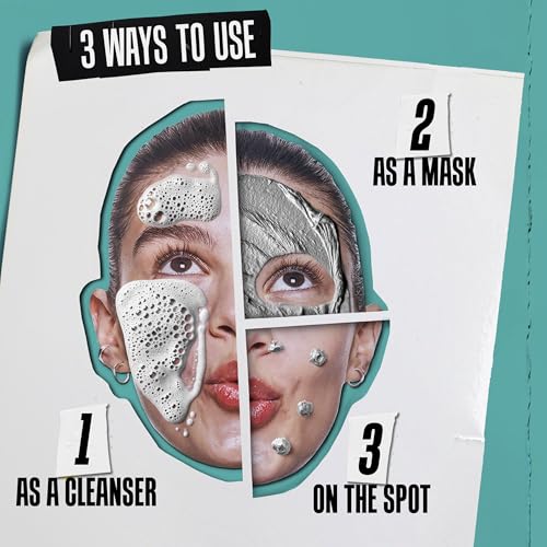 Acne Treatment Cleansing Paste with Charcoal & Salicylic Acid - 4.2 fl oz