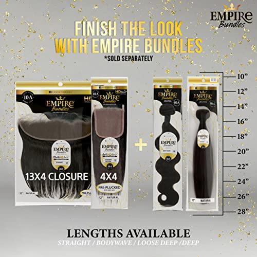 Sensationnel Empire 4x4 Lace Closure 10 Inch Straight Natural/Black