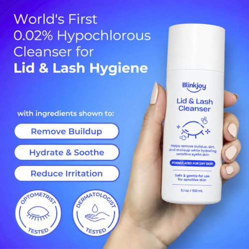 Eyelid & Lash Cleanser for Sensitive Dry Skin - 5.1 Fl Oz