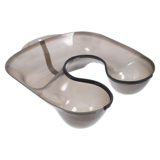 NOLITOY Salon Hairdressing Neck Tray Reusable Hair Perming Container for Hair Washing Coloring and Cutting Professional Shoulder Design