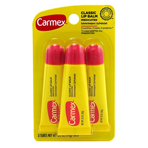 Medicated Lip Balm Tube - Protective & Moisturizing Lip Care - Pack of 12