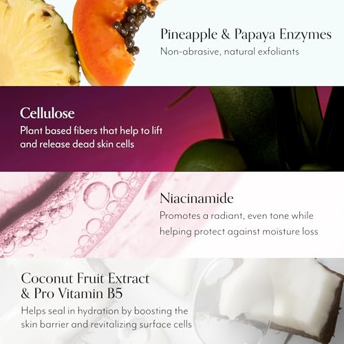 Bliss Jelly Glow Peel Gentle Non-Abrasive Exfoliator with Fruit Enzymes 4 Oz Pack of 2